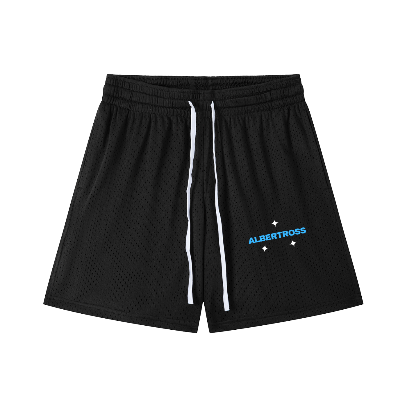 Albertross mesh draw-string shorts